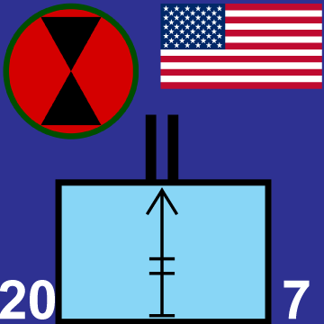 20th Machine Gun Battalion marker
